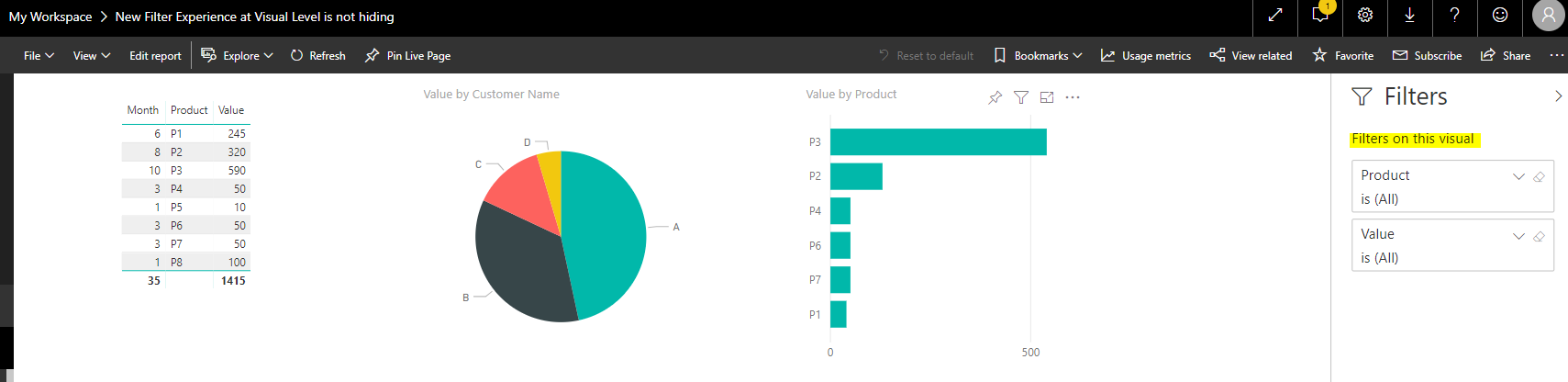 New Filter Experience at Visual Level is not hidin... - Microsoft ...