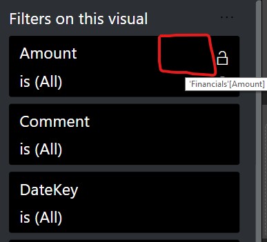 New Filter Pane Visual Level Filter Icon Changing ... - Microsoft ...