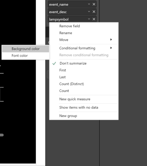 Solved: No option for font color scales - Microsoft Fabric Community