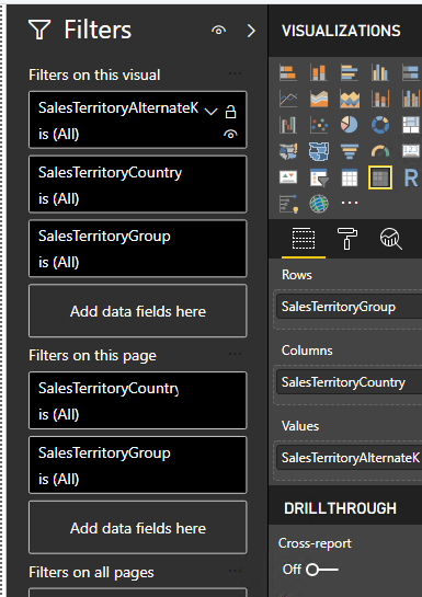 New Filter Pane Visual Level Filter Icon Changing ... - Microsoft ...