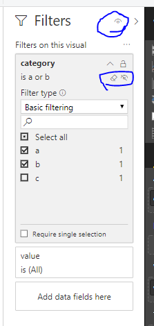 Solved: Deactive filters for users of report - Microsoft Fabric Community