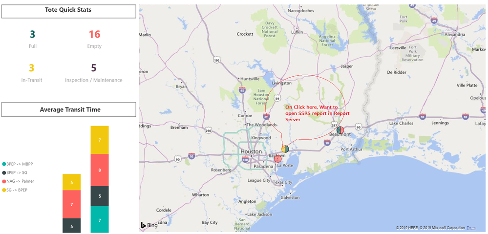 Power BI Map bubble slice