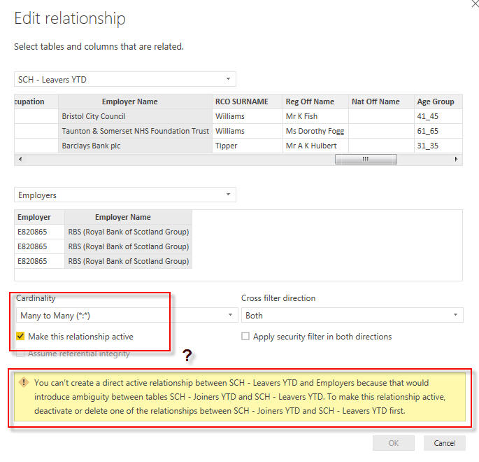 Relationships between tables for Graphs - Microsoft Fabric Community