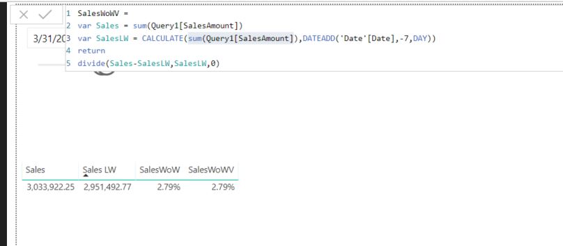 Solved: Measure not returning value when using a variable ...