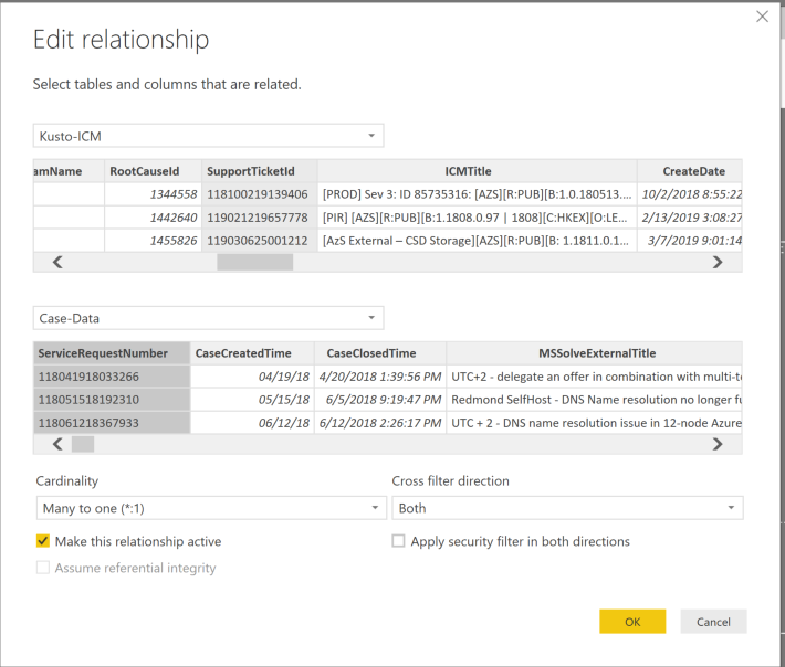 Solved: Need help with Relationship Issue - Microsoft Fabric Community