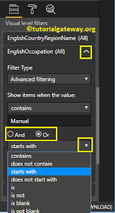 Starts with Filter does not work in Direct Query M... - Microsoft ...
