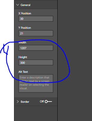 How to access general properties Width and Height ... - Microsoft ...