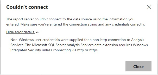 Basic Authentication error - Microsoft Fabric Community