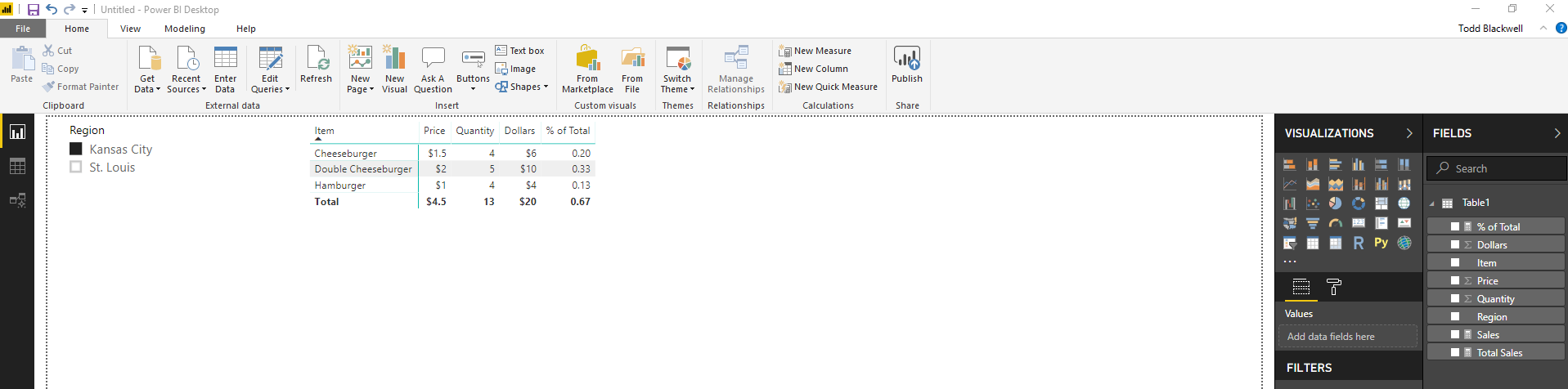 How to divide values using total of same column - ... - Microsoft ...
