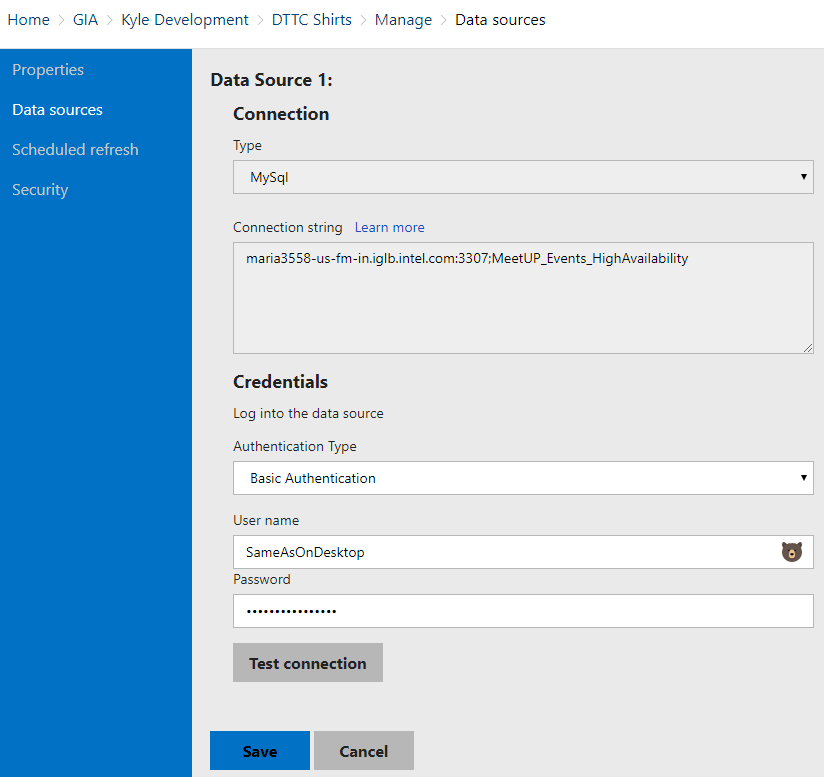Enable MySQL Data Source Encryption on Reporting S... - Microsoft ...