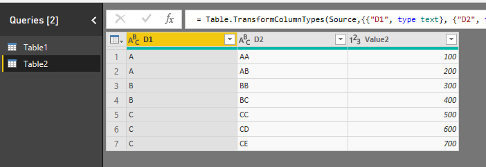Solved: How to show the total value of B table for column ... - Page 2 ...