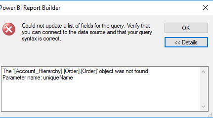 Power BI Report Builder - Hidden fields - Microsoft Fabric Community