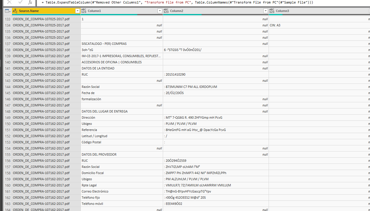 Problems with PDF as a Source - Microsoft Fabric Community