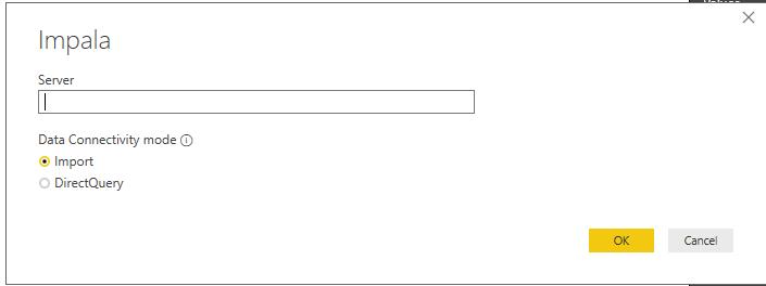 DirectQuery Impala Connector for Power BI Report S... - Microsoft ...