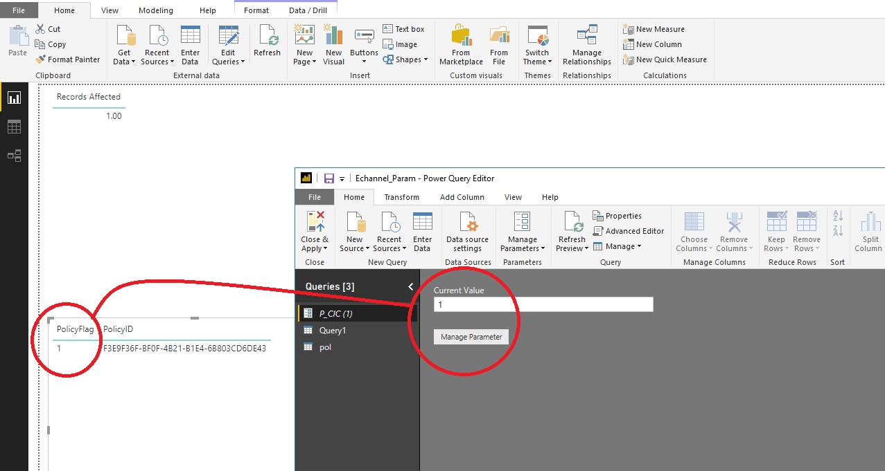 Let End-User change parameter Value every Refresh ... - Microsoft ...