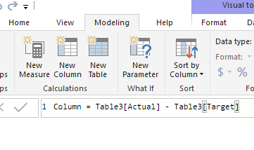 Difference between two values - Microsoft Fabric Community