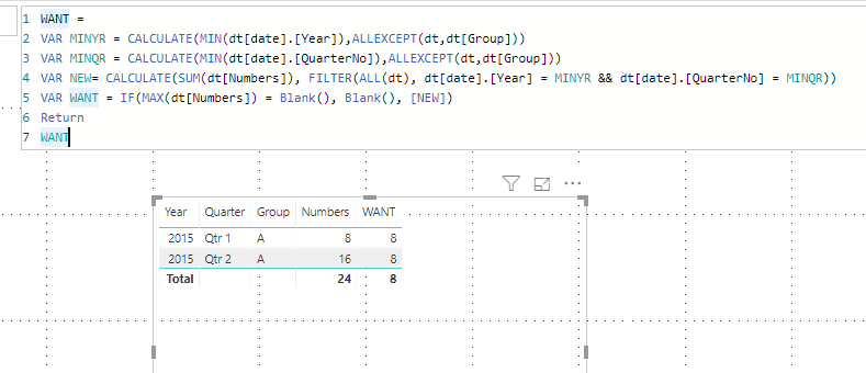 Solved: Fix value in the measure - Microsoft Fabric Community