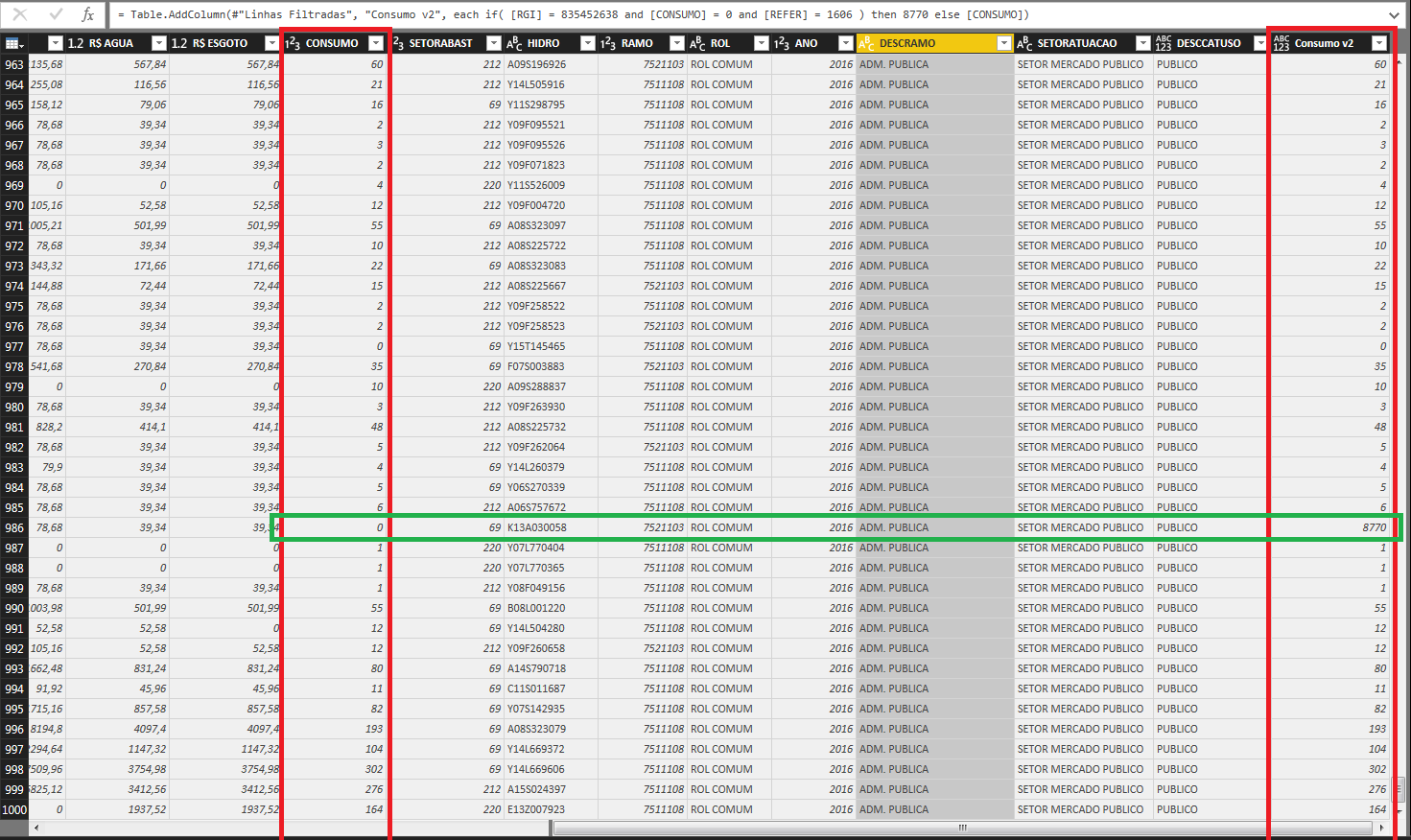 Solved: Replacing just 1 value in a table. - Microsoft Fabric Community