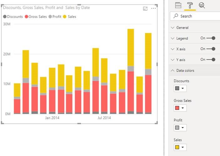 Re: Conditional formatting stacked column chart wi... - Microsoft ...