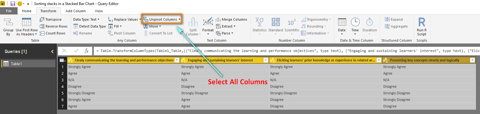 Solved: Sorting stacks in a Stacked Bar Chart - Microsoft Fabric Community