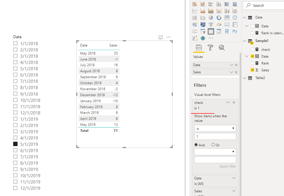 Relative date dynamic table - Microsoft Fabric Community