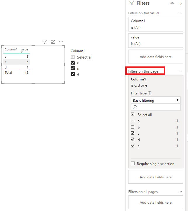 'Select All' doesn't work when filtering a slicer. - Microsoft Fabric ...