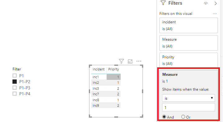 Solved: conditional slicer and table dashboard - Microsoft Fabric Community