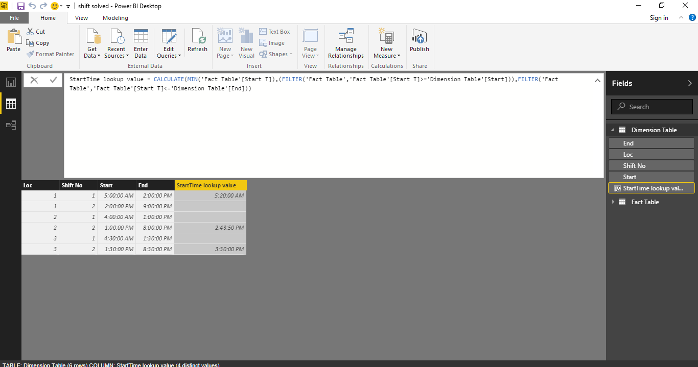 Solved: Determine Shift Based on time range - Microsoft Fabric Community