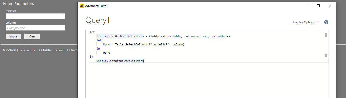 Solved: Column as a parameter - Microsoft Fabric Community