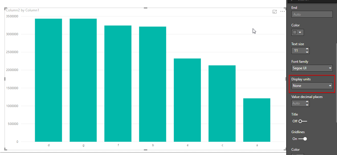 Display units are not consistent on Y axis on char... - Microsoft ...