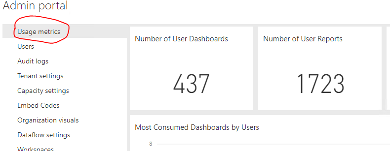 Usage metrics not wroking 2019 July - Microsoft Fabric Community