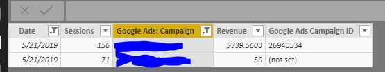 Data Table showing incorrect data (vs. Power Query... - Microsoft ...