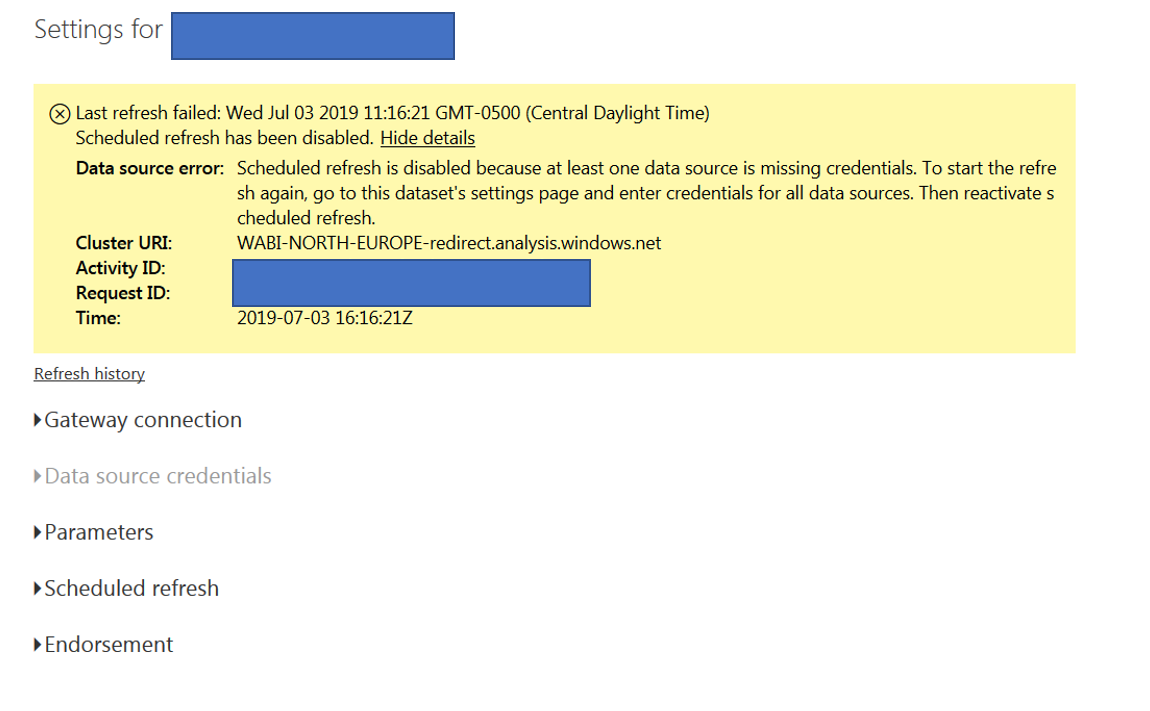 Solved: Can't Refresh without Gateway with Web API Source - Microsoft ...