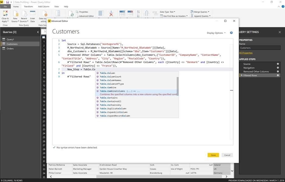 Solved: Automated checking of M query syntaxes - Microsoft Fabric Community