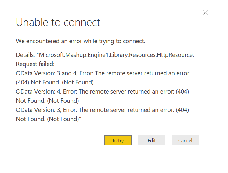 Cannot connect to Sharepoint Online List - Microsoft Fabric Community