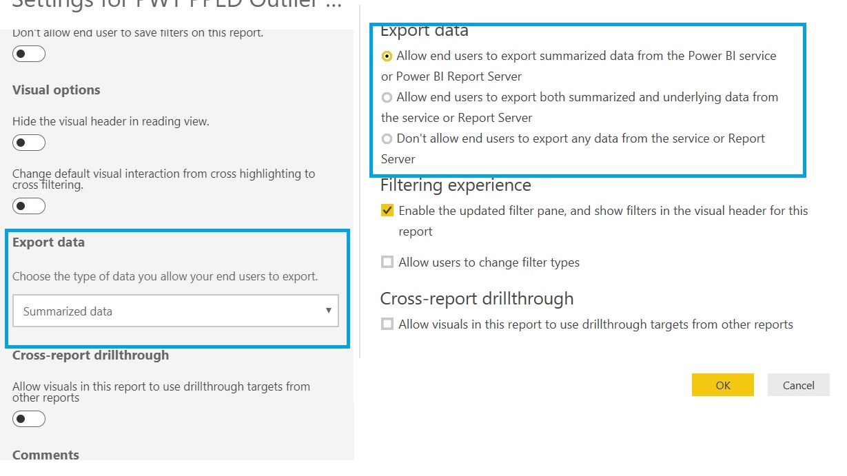 Solved: Export Data is not coming in Report for few users ...