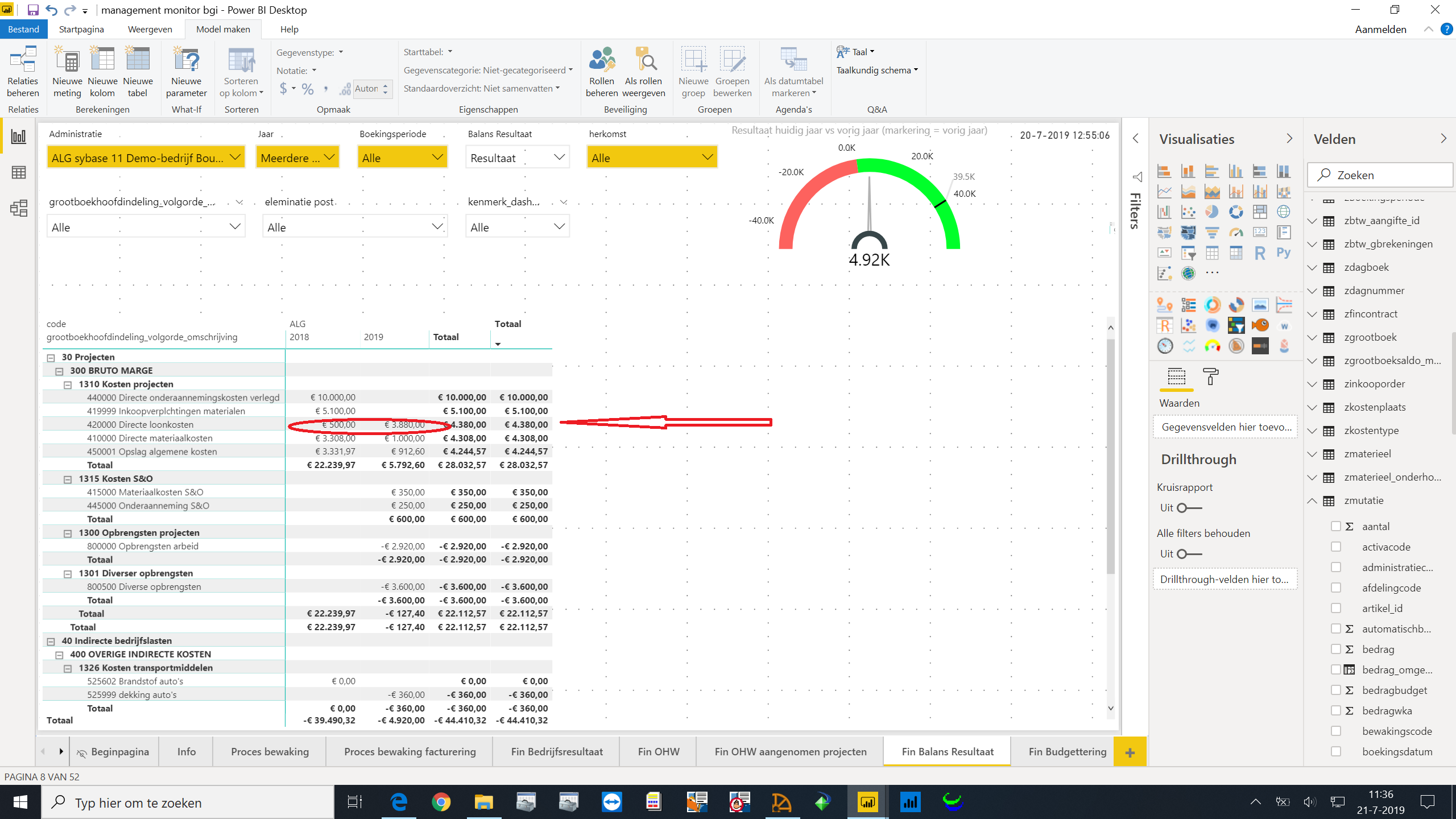 color formating in matrix color based on previous ... - Microsoft ...