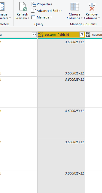 Solved: Data lost between Power Query and Power BI - Microsoft Fabric ...