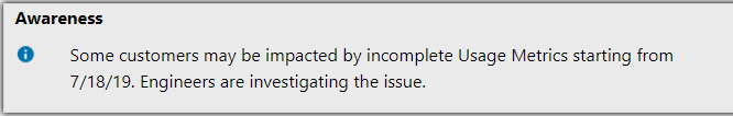 Usage Metrics not updating/refreshing - Microsoft Fabric Community