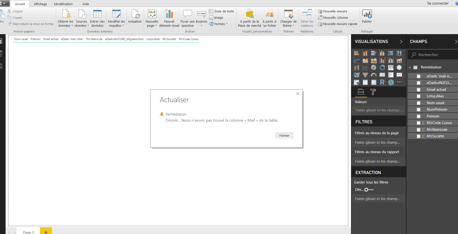 I can not refresh the data in Power Bi Desktop. - Microsoft Fabric ...
