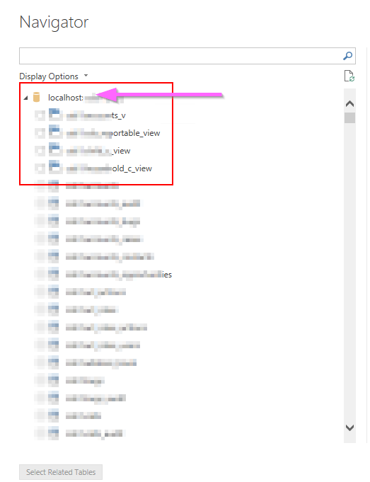 Cannot See All Views when i connect to MySQL - Microsoft Fabric Community