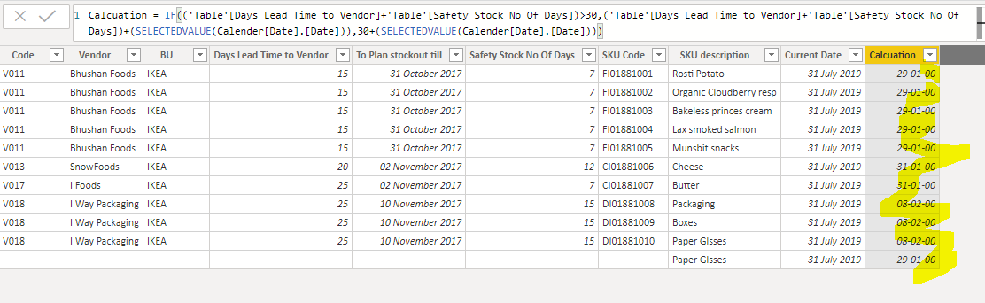 Solved: Re: How to change date in table? - Microsoft Fabric Community