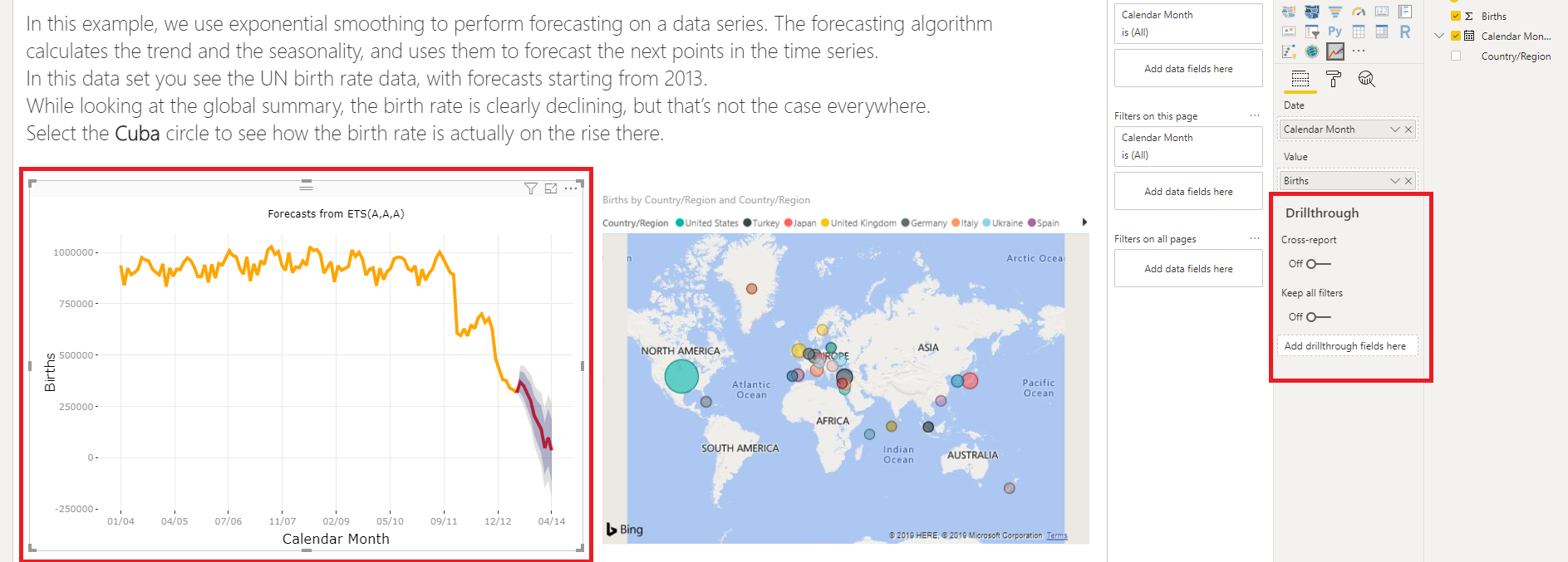 Solved: Drillthrough possible on RData Table - Microsoft Fabric Community