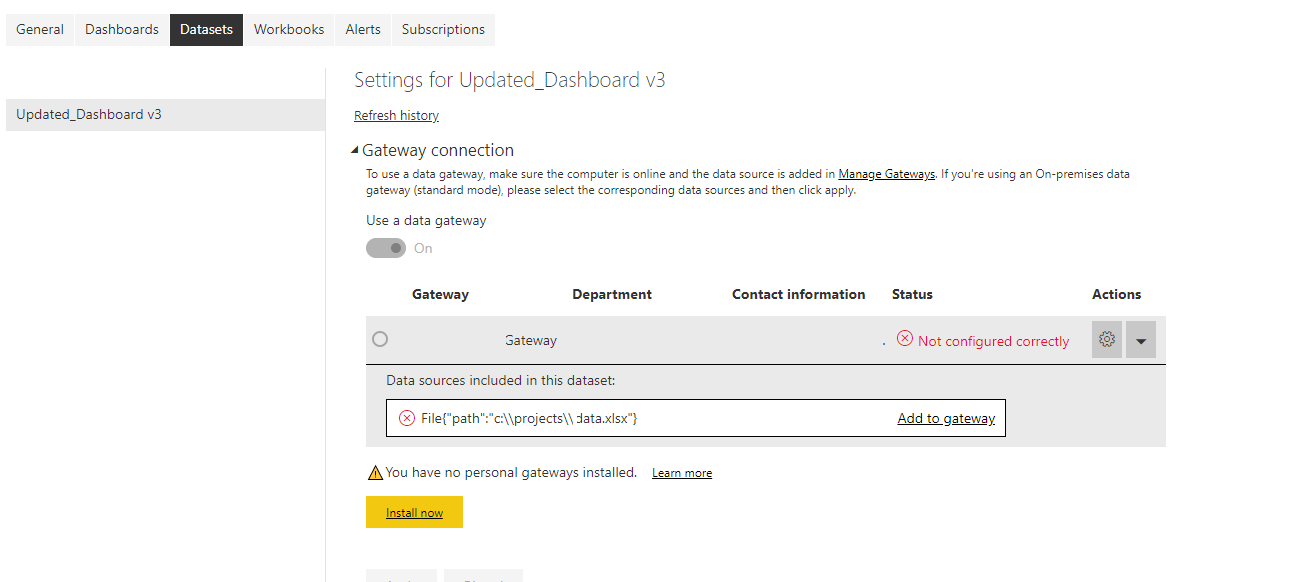 Solved: Multiple datasets - Microsoft Fabric Community