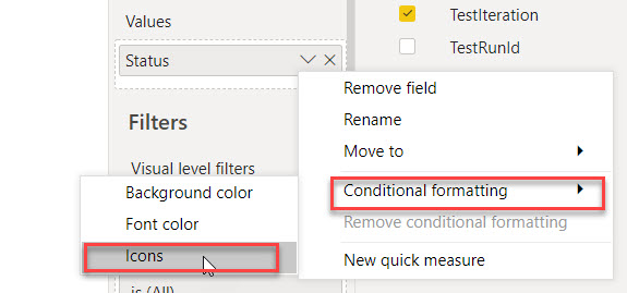 Solved: Unable to Set Conditional Formatting Icons on a Me ...