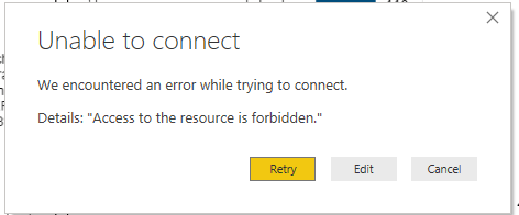 Solved: Error accessing SharePoint List from Power BI Desk ...