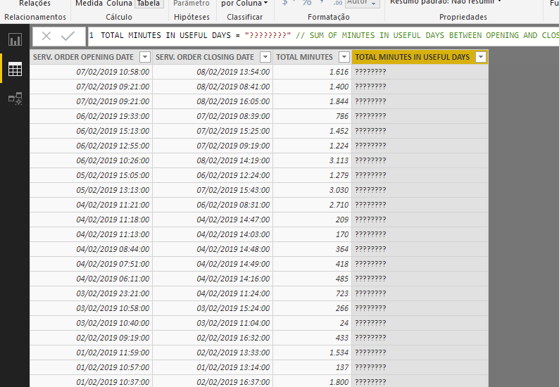 Solved: [ Useful Days time (in minutes) between 2 dates ] - Microsoft ...