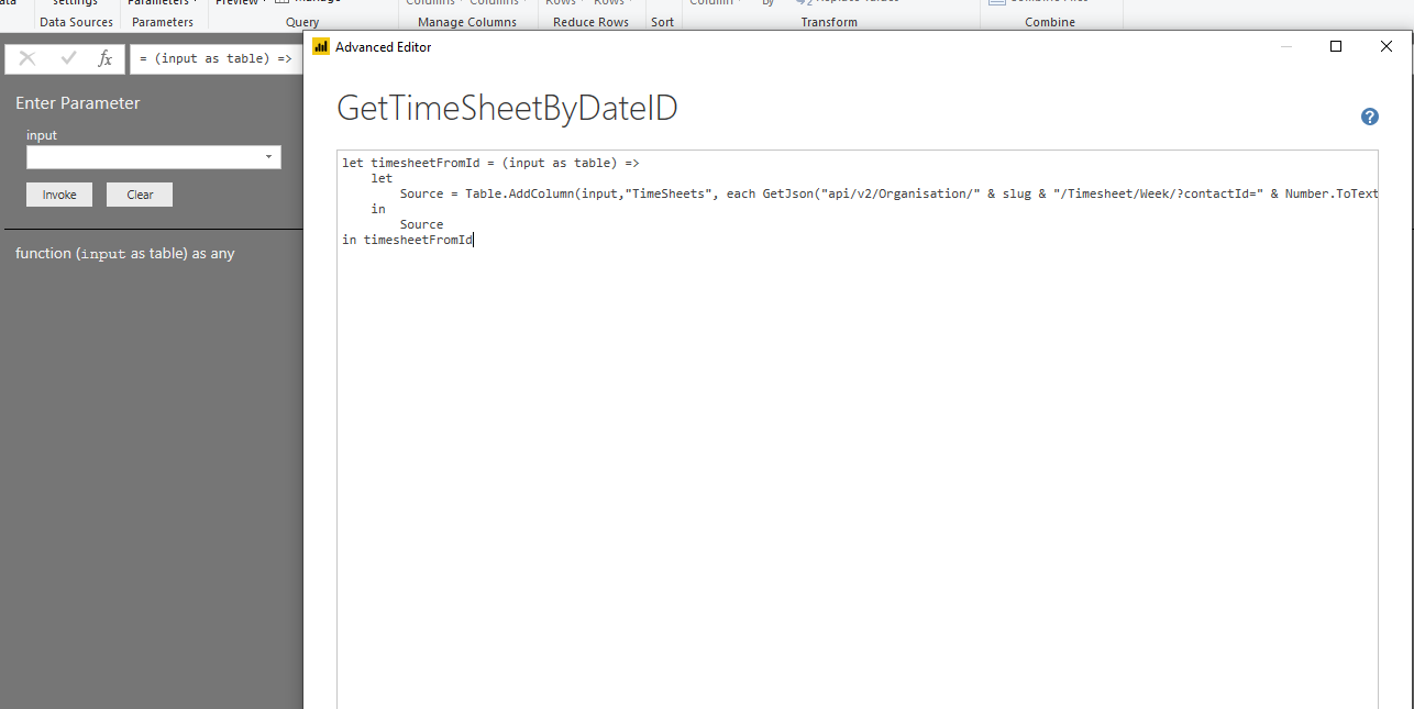 Looping API Requests: references other queries or ... - Microsoft ...