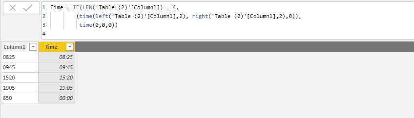 Solved: Convert text to time - Microsoft Fabric Community
