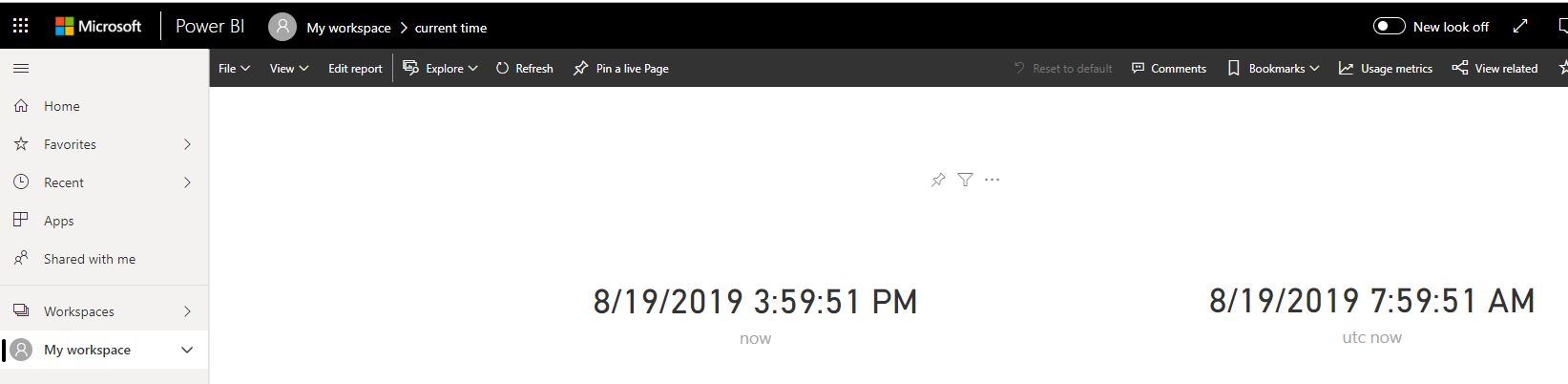 Solved: adding current time - Microsoft Fabric Community